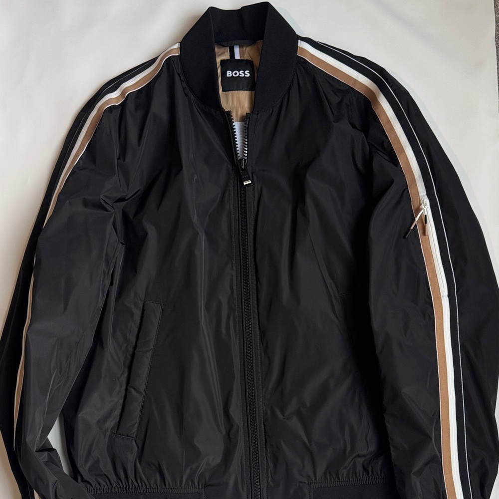 Men’s BOSS Black Bomber Jacket